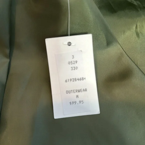 NWT Hollister military green Shepard jacket - Picture 6 of 6